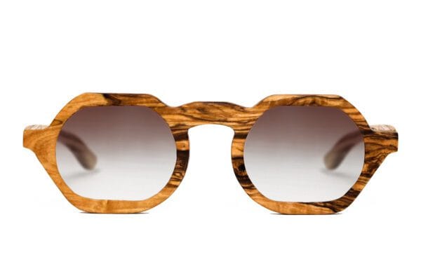 Picual wooden frames with hand-polished finish